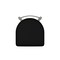 Holland Bar Stool Co 25" Low Back Swivel Counter Stool, Nickel Finish, Black Vinyl Seat 82125ANBlkVinyl - alternate 3